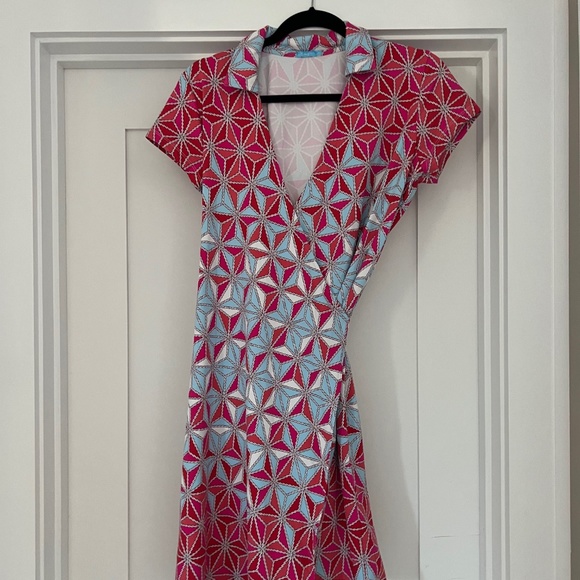 J. McLaughlin Wrap Dress - Picture 1 of 5
